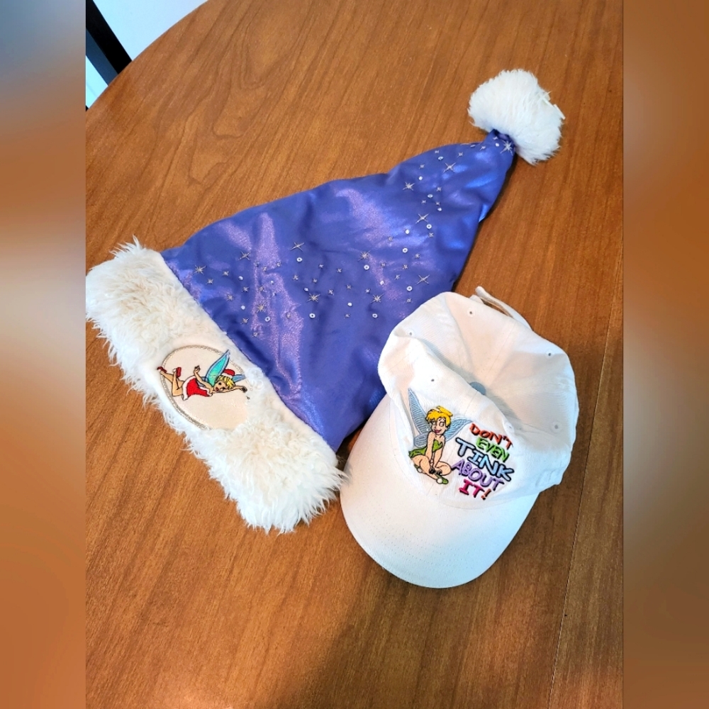 WDW Tinker Bell HATS (2008) christmas/baseball cap